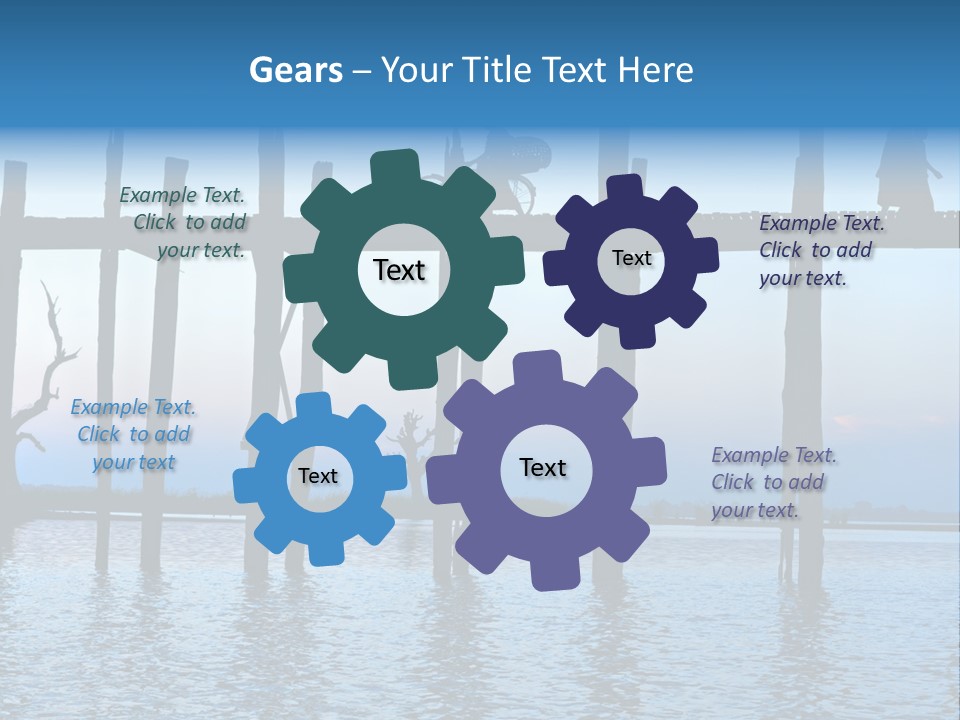 Sagaing Destination Temple PowerPoint Template