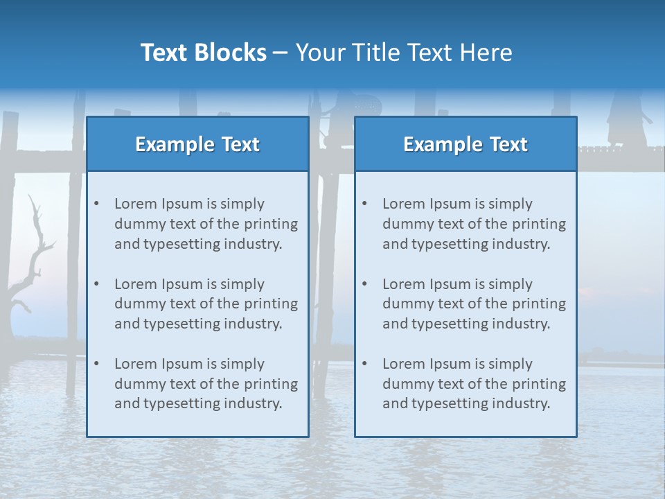 Sagaing Destination Temple PowerPoint Template