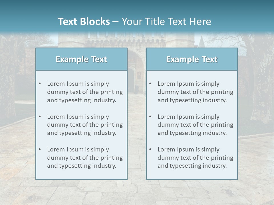 Art Old Ottoman PowerPoint Template