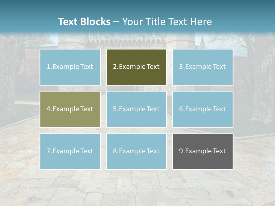 Art Old Ottoman PowerPoint Template