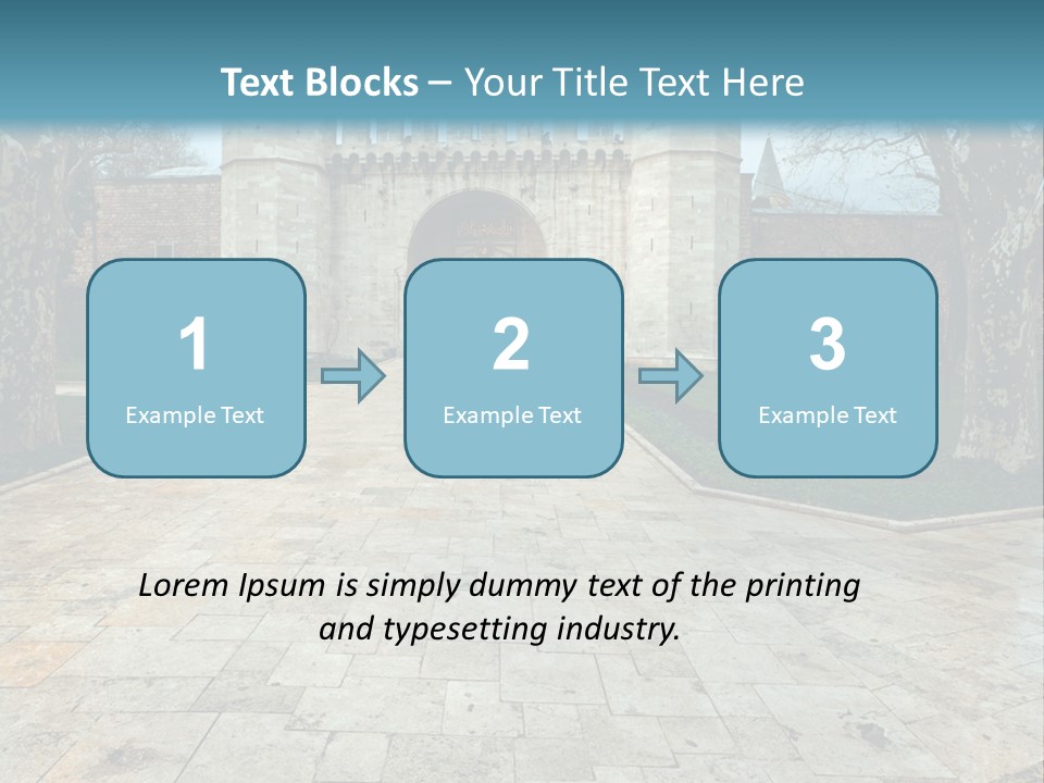 Art Old Ottoman PowerPoint Template