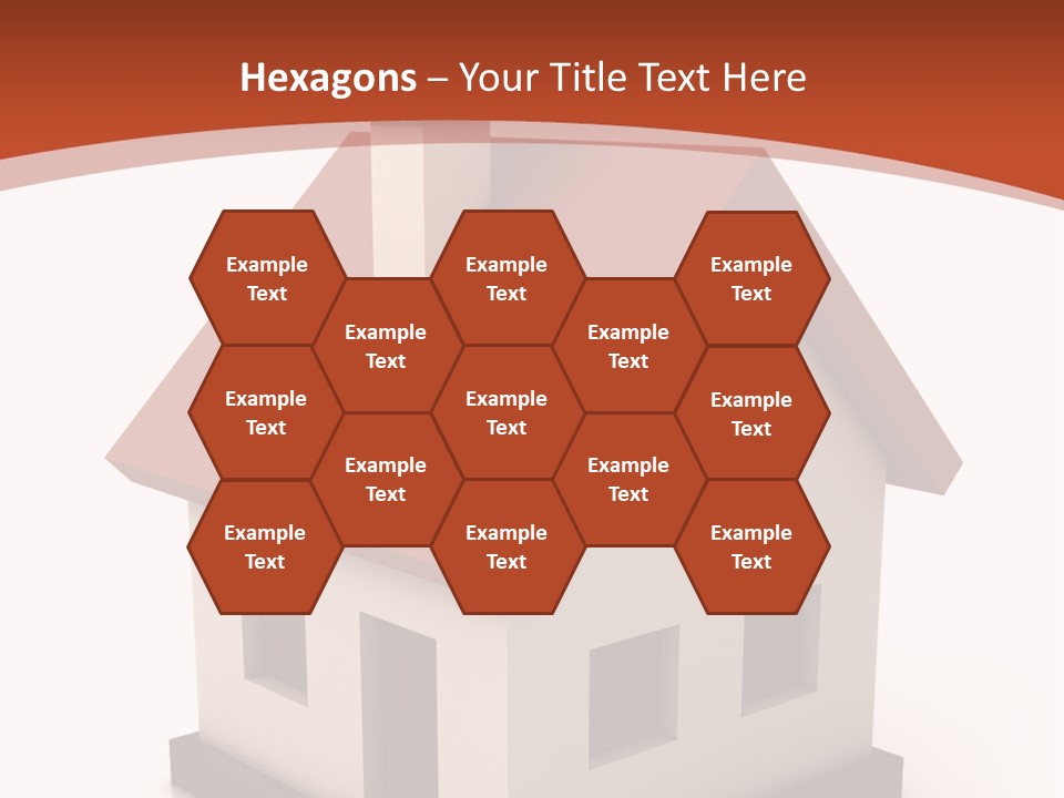 Estate Door Drawing PowerPoint Template