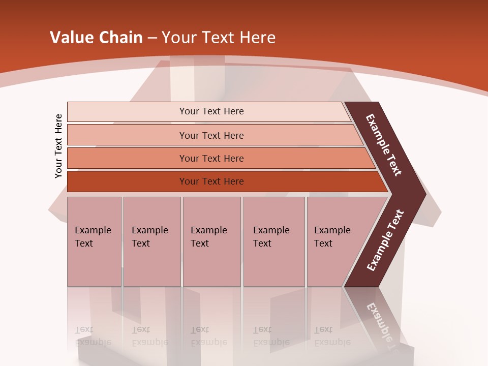 Estate Door Drawing PowerPoint Template