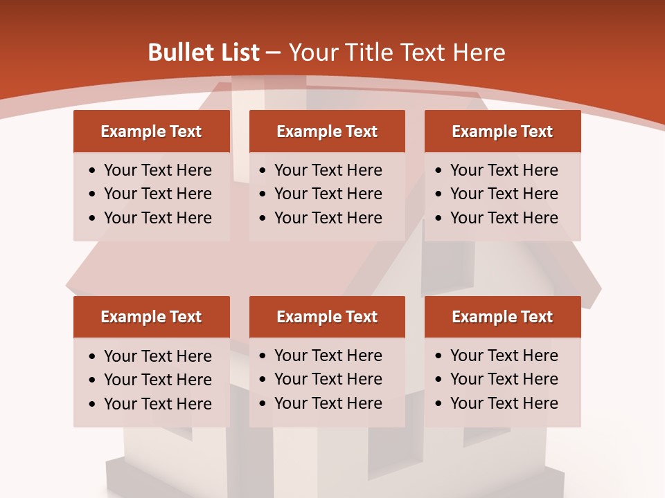 Estate Door Drawing PowerPoint Template