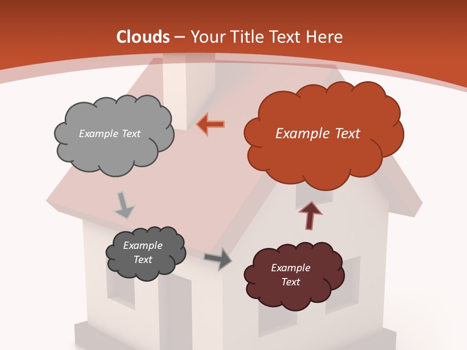 Estate Door Drawing PowerPoint Template