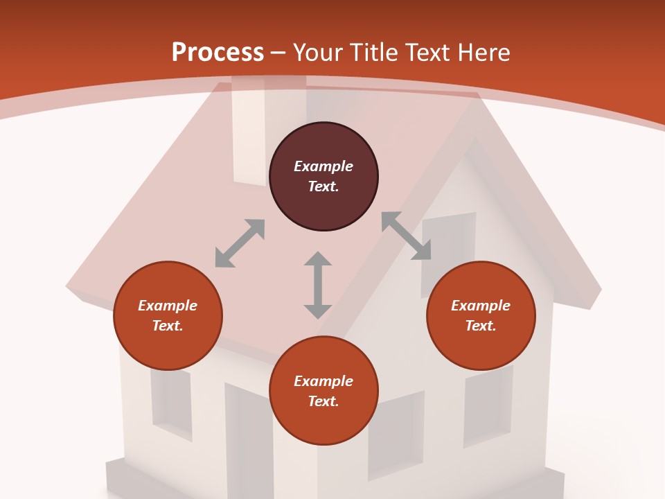 Estate Door Drawing PowerPoint Template