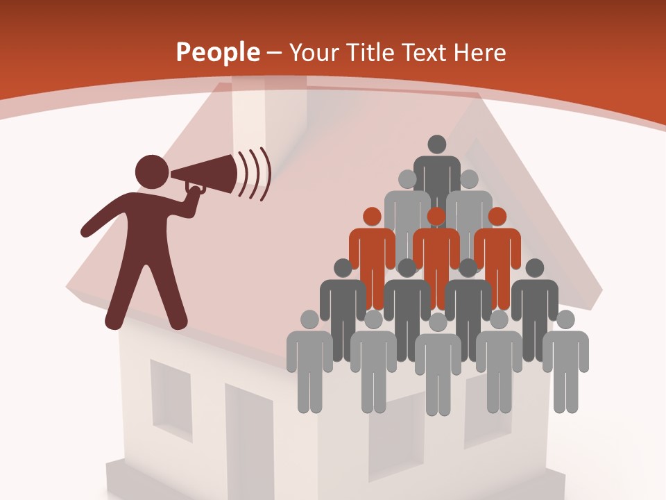 Estate Door Drawing PowerPoint Template