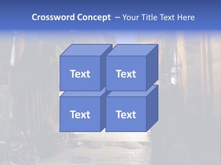 City Dress Bazaar PowerPoint Template