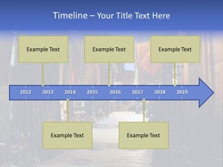 City Dress Bazaar PowerPoint Template