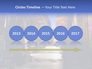 City Dress Bazaar PowerPoint Template