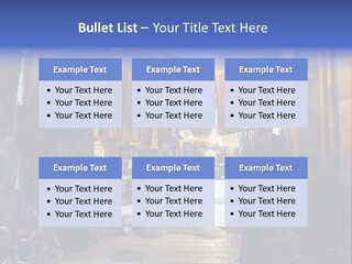 City Dress Bazaar PowerPoint Template