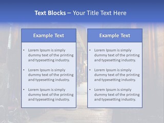 City Dress Bazaar PowerPoint Template