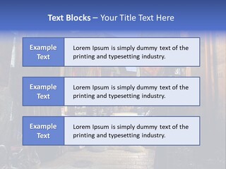 City Dress Bazaar PowerPoint Template