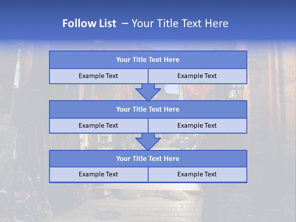 City Dress Bazaar PowerPoint Template