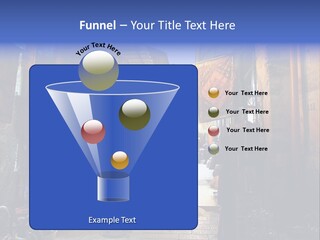 City Dress Bazaar PowerPoint Template