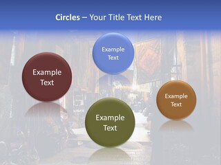 City Dress Bazaar PowerPoint Template