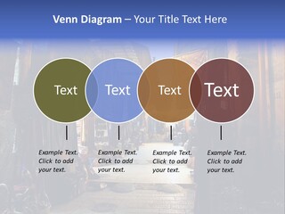 City Dress Bazaar PowerPoint Template