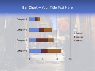 City Dress Bazaar PowerPoint Template