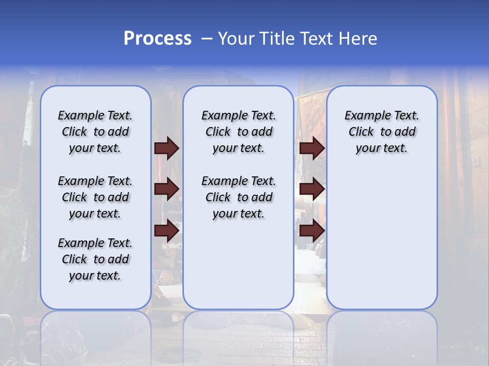 City Dress Bazaar PowerPoint Template