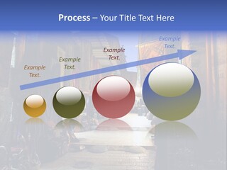 City Dress Bazaar PowerPoint Template