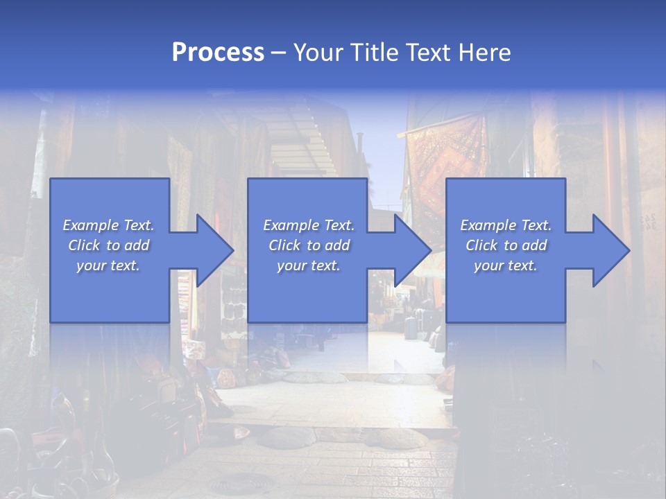 City Dress Bazaar PowerPoint Template