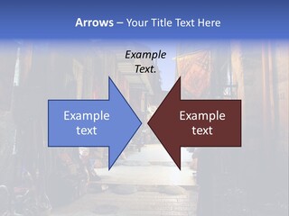 City Dress Bazaar PowerPoint Template