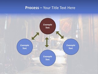 City Dress Bazaar PowerPoint Template