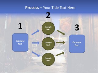 City Dress Bazaar PowerPoint Template