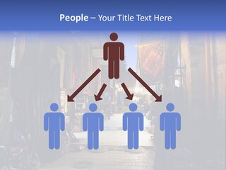 City Dress Bazaar PowerPoint Template