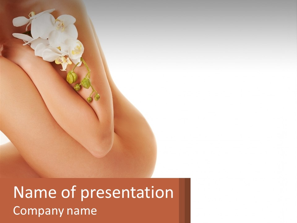 Care Wellbeing Aroma PowerPoint Template