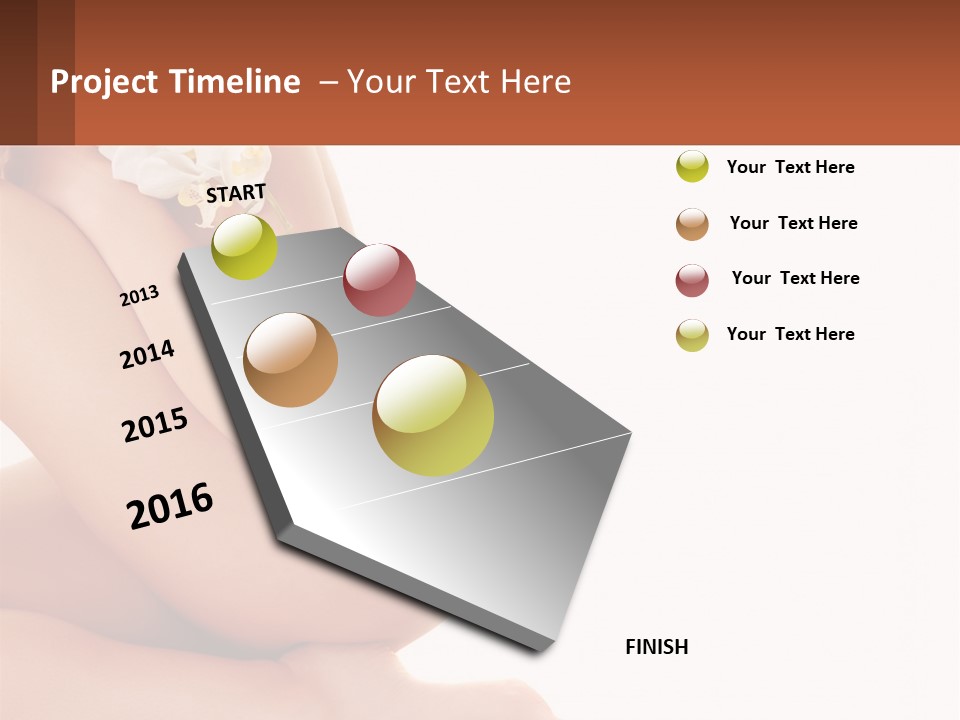 Care Wellbeing Aroma PowerPoint Template