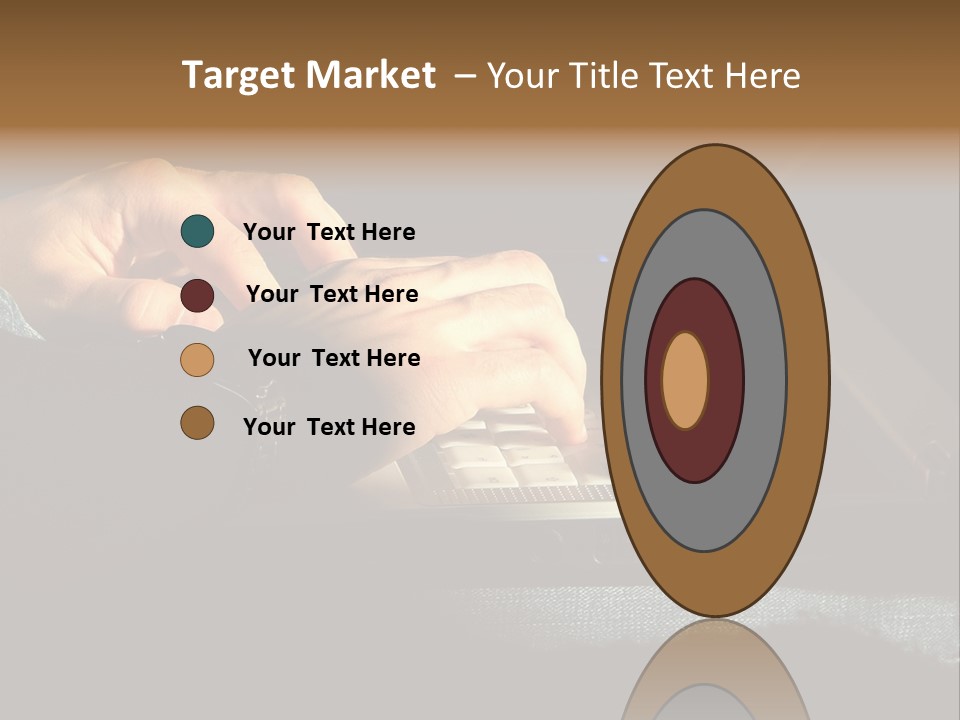 Person Light Finger PowerPoint Template