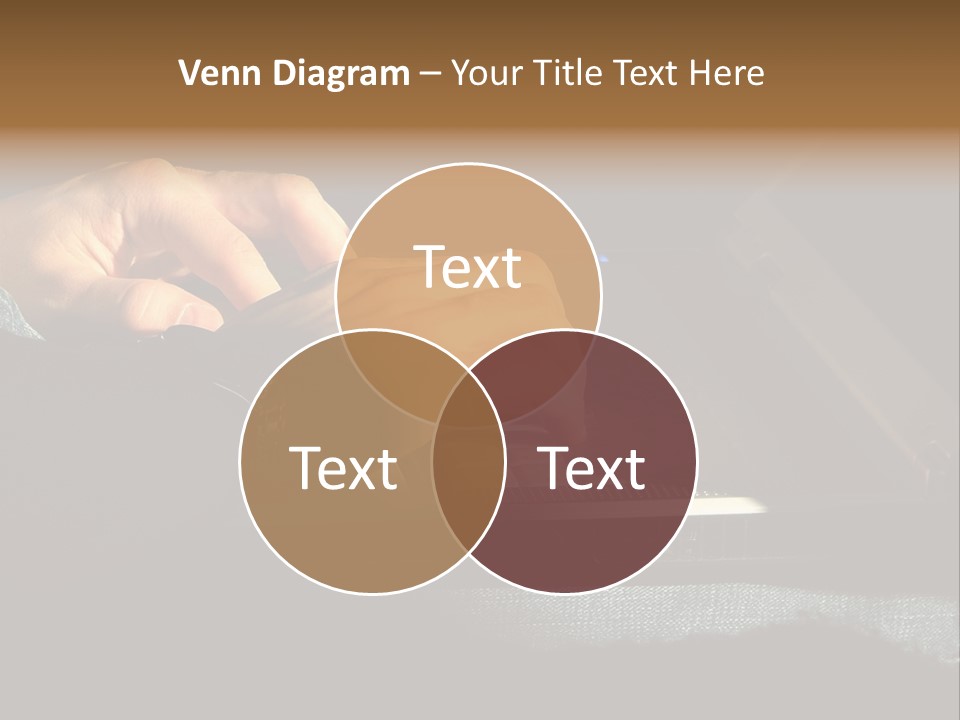 Person Light Finger PowerPoint Template