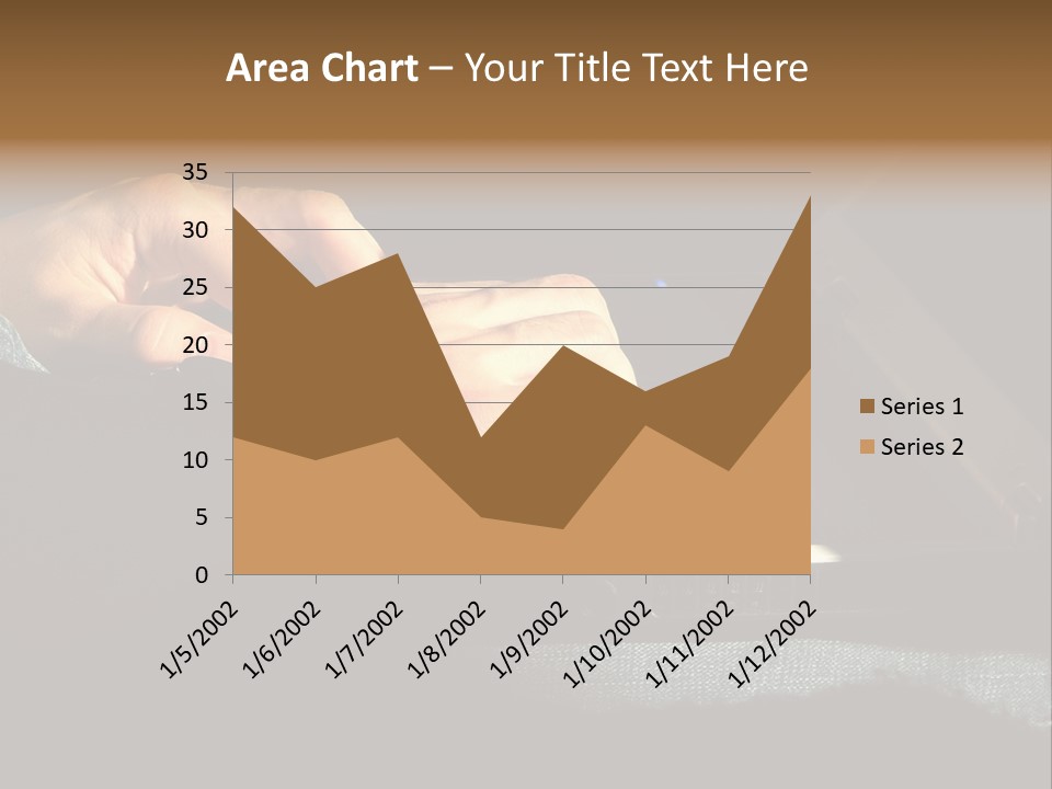 Person Light Finger PowerPoint Template