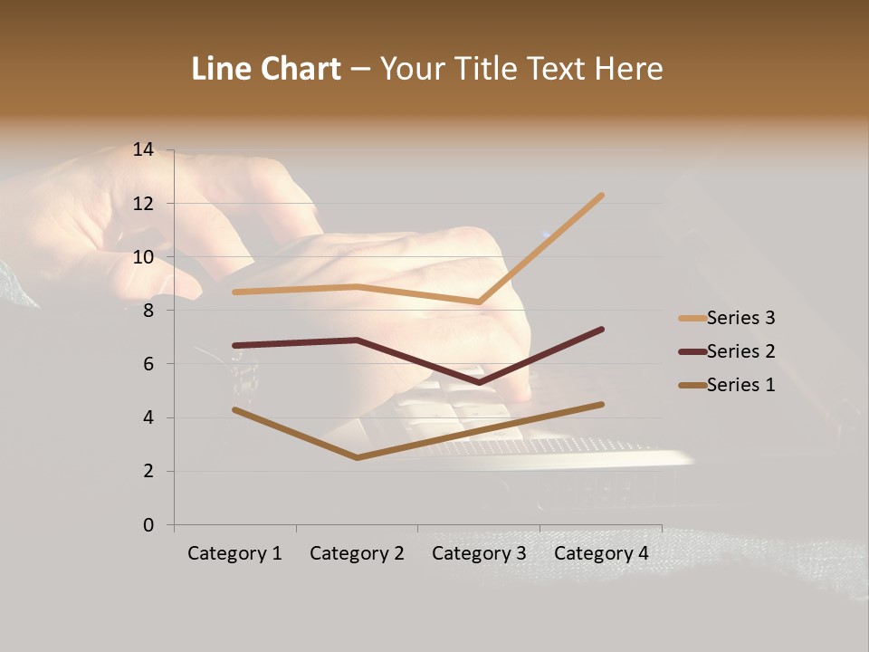 Person Light Finger PowerPoint Template