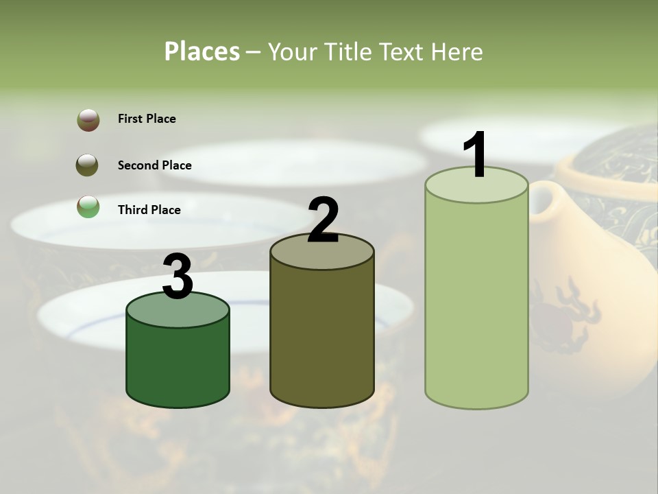 Green Summer Tea PowerPoint Template