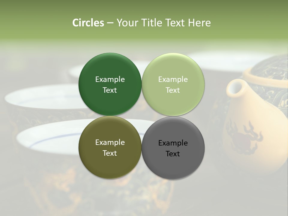 Green Summer Tea PowerPoint Template