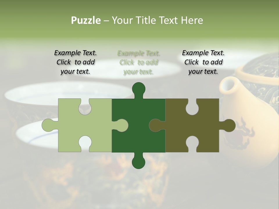 Green Summer Tea PowerPoint Template