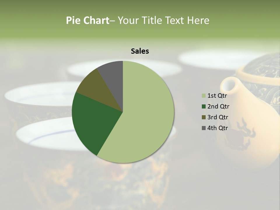Green Summer Tea PowerPoint Template