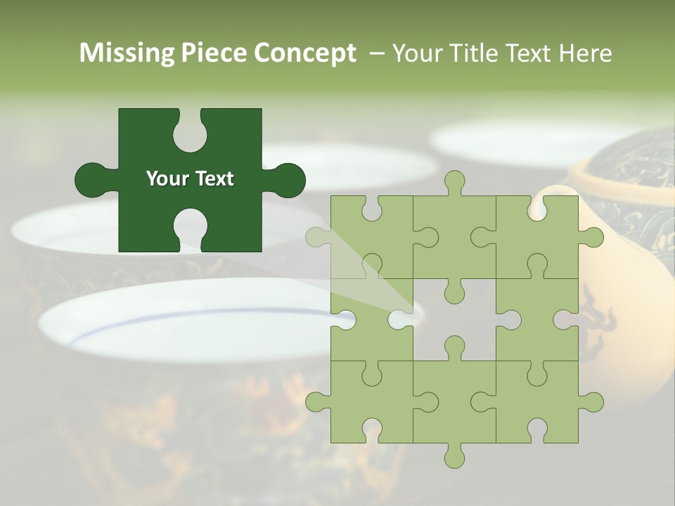 Green Summer Tea PowerPoint Template