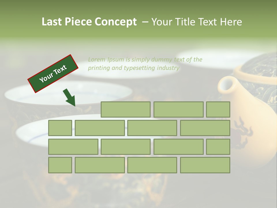Green Summer Tea PowerPoint Template