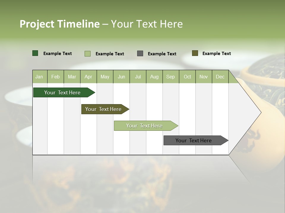 Green Summer Tea PowerPoint Template