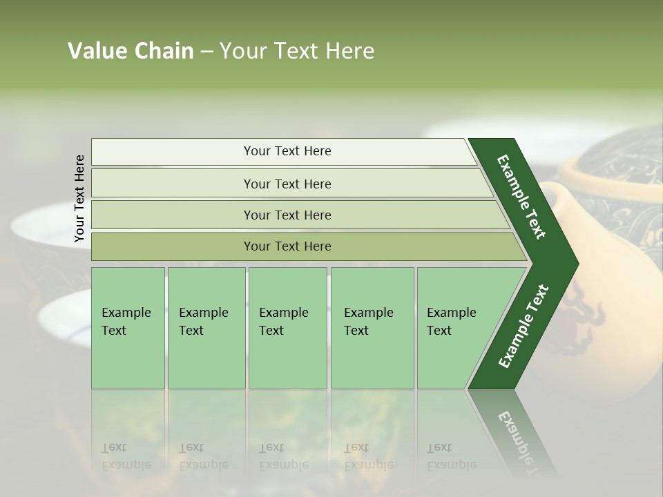 Green Summer Tea PowerPoint Template