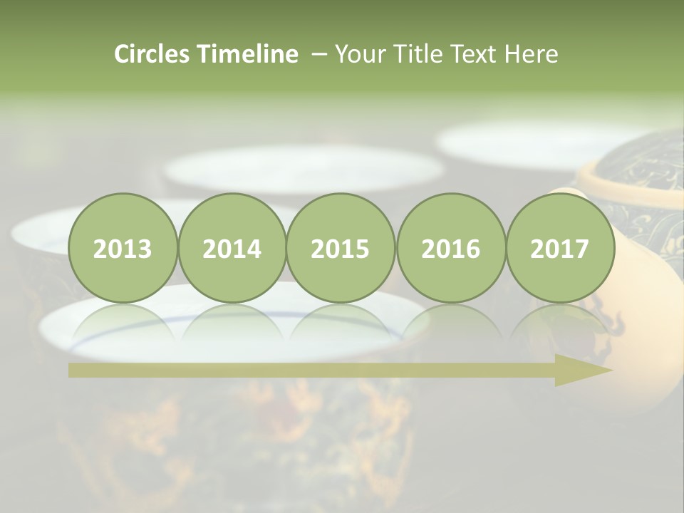 Green Summer Tea PowerPoint Template