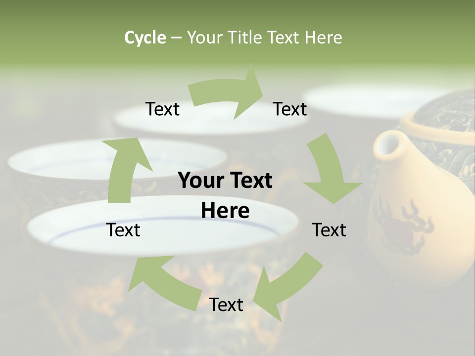 Green Summer Tea PowerPoint Template