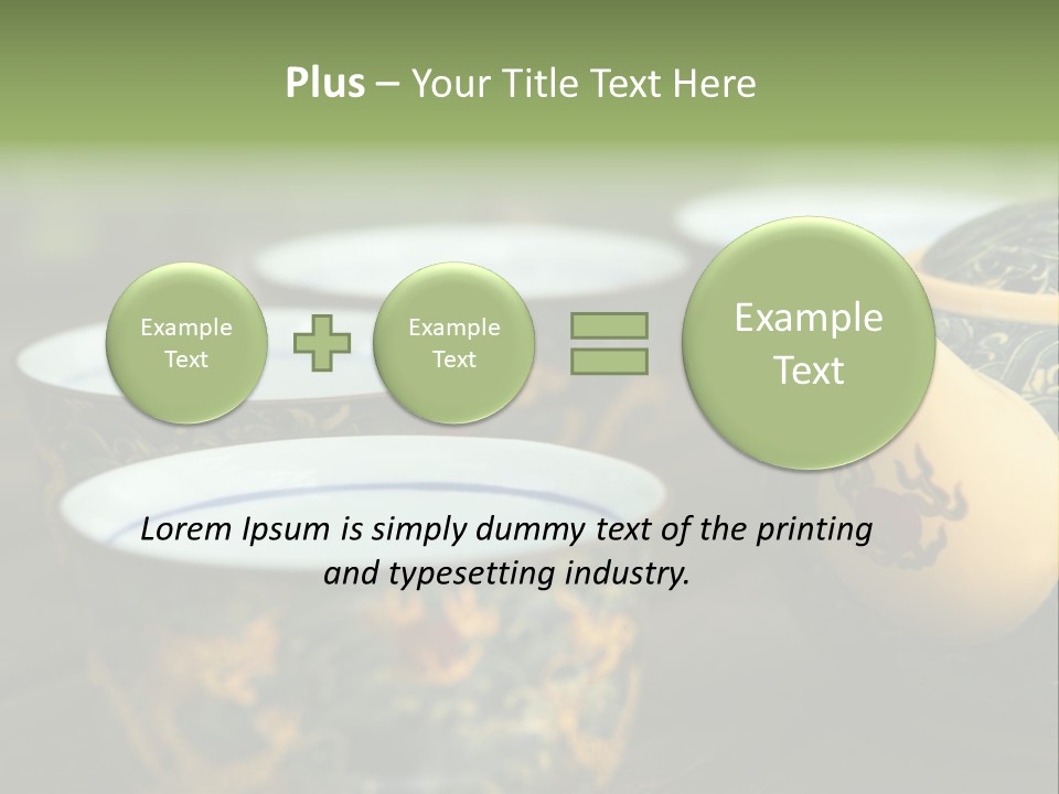Green Summer Tea PowerPoint Template