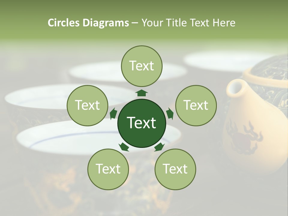 Green Summer Tea PowerPoint Template