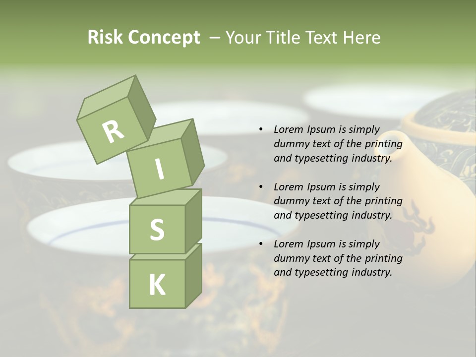 Green Summer Tea PowerPoint Template