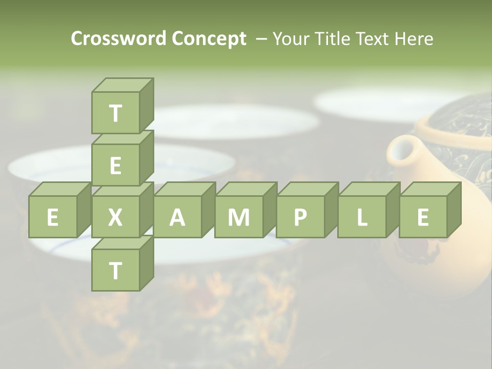 Green Summer Tea PowerPoint Template