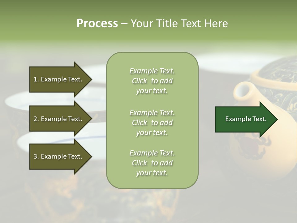 Green Summer Tea PowerPoint Template